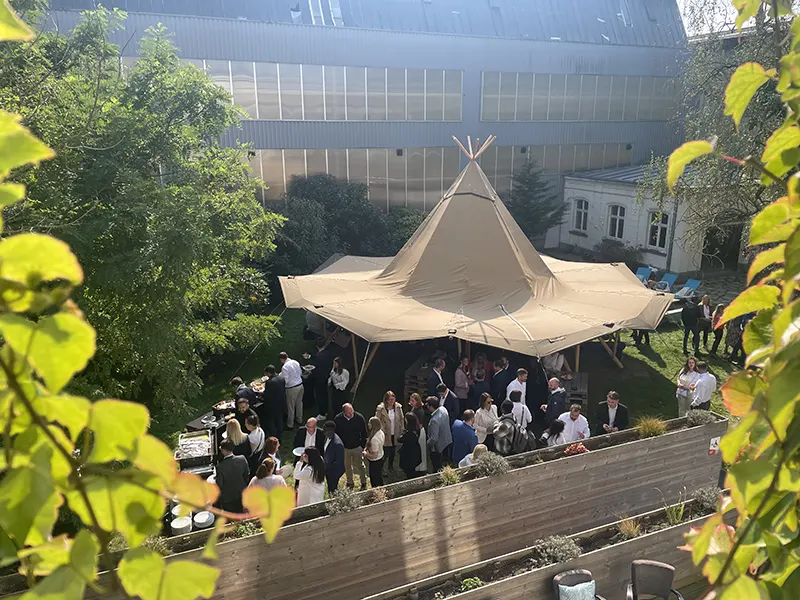 Le jardin de l'Urban Hôtel